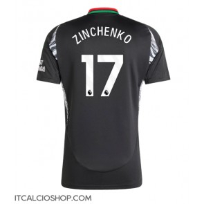 Arsenal Oleksandr Zinchenko #17 Seconda Maglia 2024-25 Manica Corta